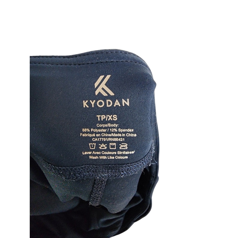 Kyodan Womens Navy Blue Athletic Skort Tennis Golf Skirt Built-in Shorts XS - Picture 4 of 4